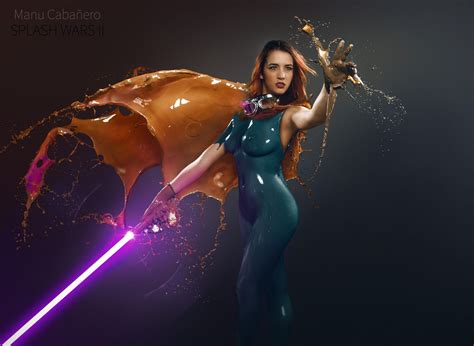 Manu Cabanero S Splash Wars Ii Continues To Pay Homage To Star Wars Nsfw