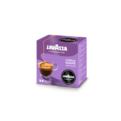 Lavazza A Modo Mio Espresso Soave 16 Capsules Café Dosette