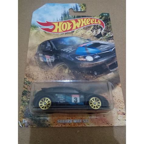 Hot Wheels Subaru Wrx Sti Black Shopee Malaysia