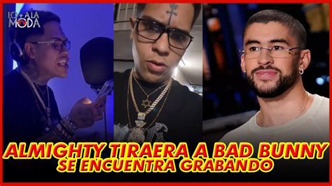 Almighty Grab Tiraera Para Bad Bunny De Minutos Youtube