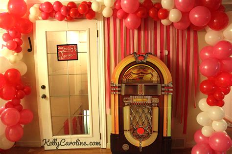 1950 S Theme Party Decoration Ideas | Shelly Lighting