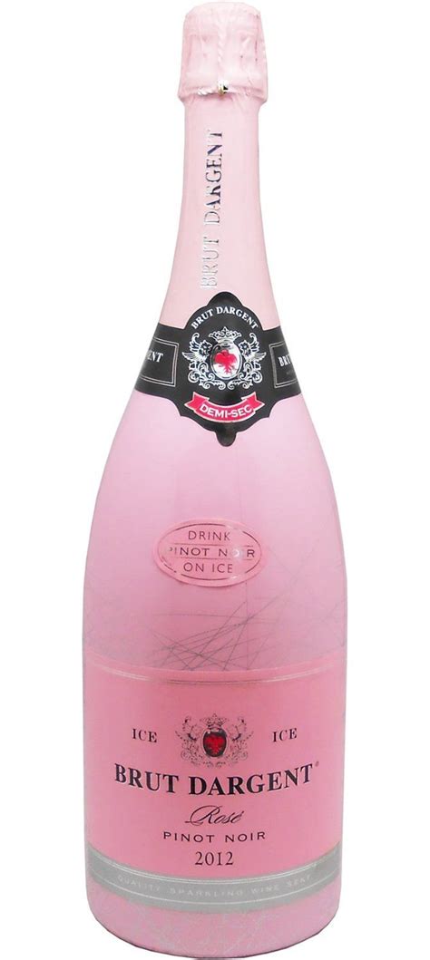 Brut Dargent Ice Rose Pinot Noir Demi Sec Halbtrocken X L