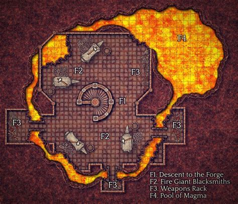 Bel S Forge Baldur S Gate Descent Into Avernus Etrimont Fantasy Maps