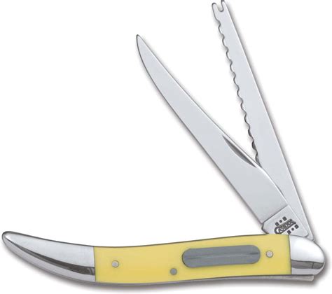 Case Fishing Knife, Yellow Synthetic, CA-120