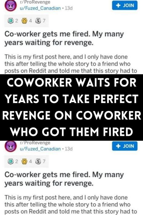 Coworker Waits For Years To Take Perfect Revenge On Coworker Who Got