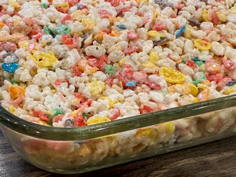 Rainbow Rice Krispie Treats Recipe - Thrifty Nifty Mommy