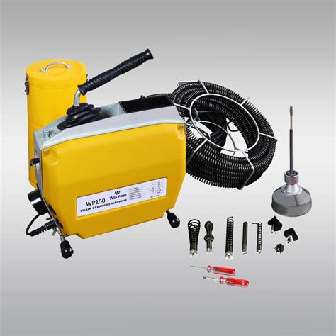 Welping Factory 20 150mm Pipes Cleaning Machine Heavy Duty Toilet Sewer