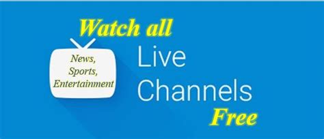 Watch Free Online Live TV Channels - All at One Place
