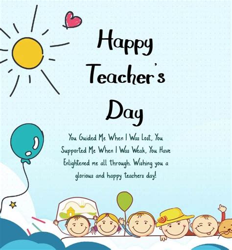 147 Teachers Day Wishes Messages Teacher Appreciation Quotes About Thank You Notes Ever Written