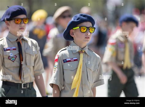 Chicago, Illinois, USA - May 5, 2018: The Polish Constitution Day ...