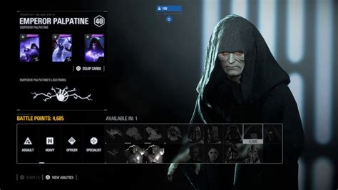 Emperor Palpatine Killstreak Gameplay Ps Pro Star Wars