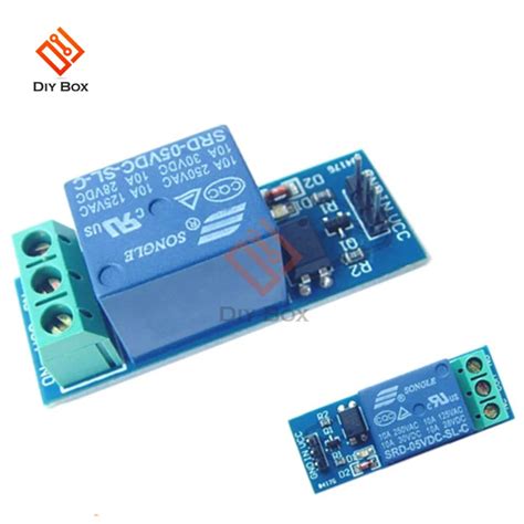 M Dulo De Rel De 5v 1 Canal 10a Con Optoacoplador Para Pic Avr Dsp Arm