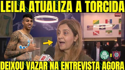 Acabou De Sair Olha O Que Falou Leila Pereira Na Entrevista Para