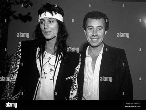 Cher and David Geffen Circa 1980's Credit: Ralph Dominguez/MediaPunch ...