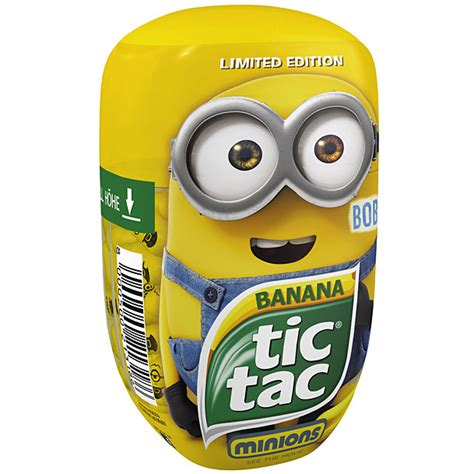 Tic Tac Banana Minions BOB Big Box 3.46 Oz - 98g - myGermanCandy.Com