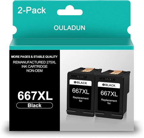 Amazon Xl Black Ink Cartridge High Yield Replacement For Hp