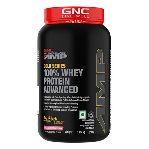 Buy GNC Gold Series 100 Whey Protein Advanced Delicious