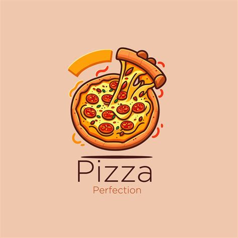 Pizza Logo Pizzeria Logotype Fast Food Logo Vector Illustration