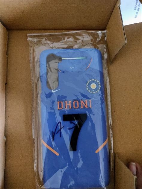 Buy Ms Dhoni 7 Jersey 4d Mobile Phone Cases | ShopperShine