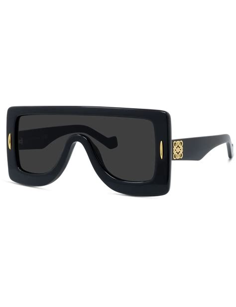 Sunglasses Loewe Chunky Anagram LW40104I Frame Color Black