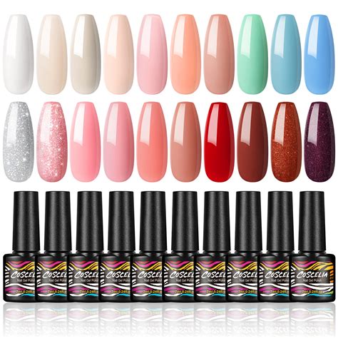 Farben Gel Nagellack Set Soak Off Uv Led Nagellampe Nagel