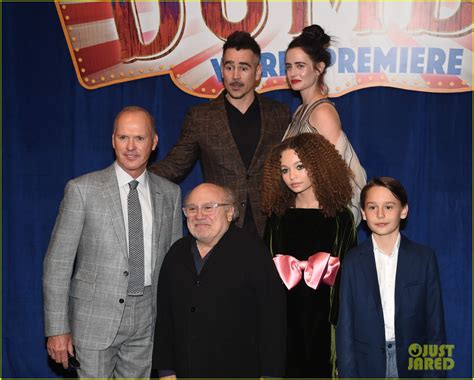 Colin Farrell Eva Green Join Tim Burton At Dumbo Premiere Photo