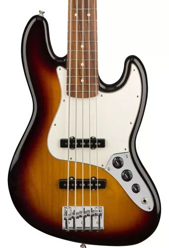 Bajo El Ctrico Fender Player Jazz Bass V Sunburst Cuerdas Acabado Del