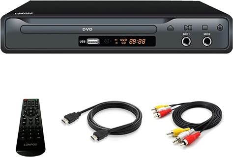 Kompakter DVD Player Mit SCART Anschluss Regionsfreier HD DVD CD