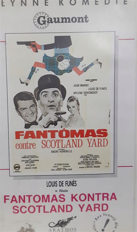 VHS Fantomas Kontra Scotland Yard 15338810852 Sklepy Opinie Ceny W