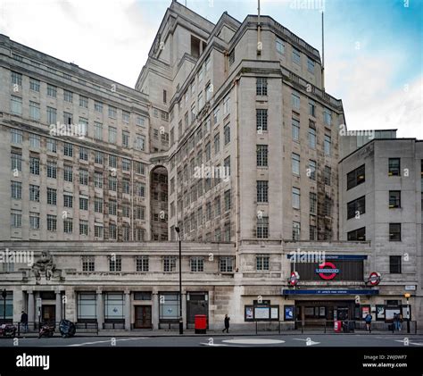 St Jame's Park Underground Station Petty France London February 2024 ...