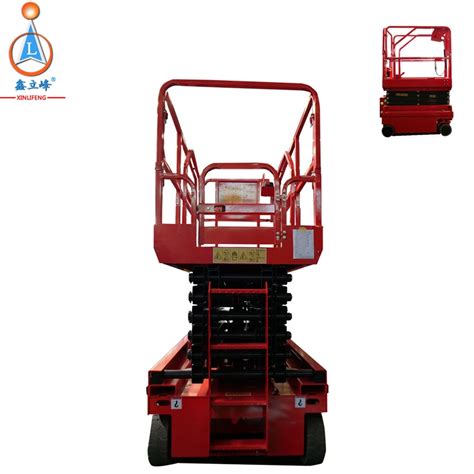 One Man Lifter 1000kgs 1t 6m Electric Order Picker Forklift Price