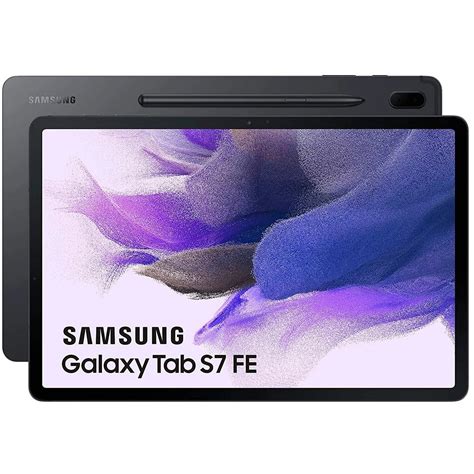 Samsung Tab S7 Fe 124 Wifi 64gb Negro Sm T733