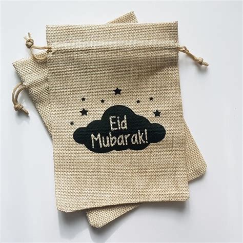 Eid Mubarak Ramadan Kareem Favor Bags Custom Festival Favor Etsy