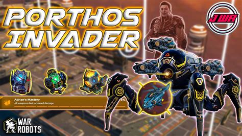 WR Ultimate Invader With New Porthos Weapons Build War Robots Update