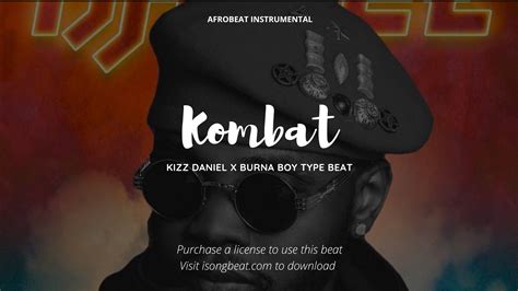 Kombat Afrobeat Dancehall Instrumental 2023 Kizz Daniel X Burna Boy