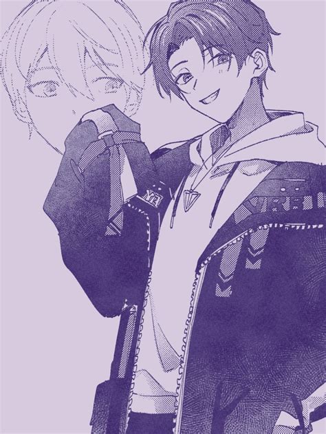 Kenmochi Touya And Kenmochi Touya Nijisanji Drawn By Mokemoke Chan