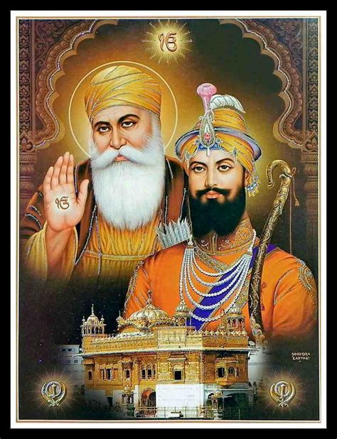 Guru Nanak Dev Ji Images - Guru Nanak Dev Ji And Guru Gobind Singh Ji - 863x1126 - Download HD ...