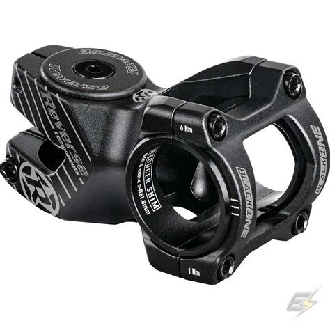 Reverse Components Attacco Manubrio Mtb Black One D Nero Grigio