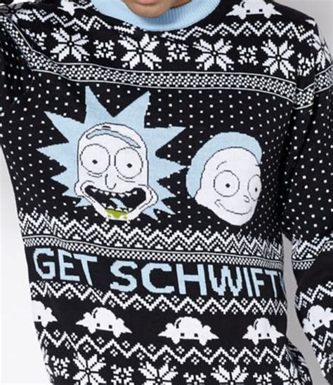 Get Schwifty with Rick and Morty Christmas Stuff for a Limited Time