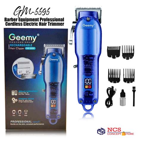 New Arrival Geemy GM 6696 Barber Equipment Professional Cordless