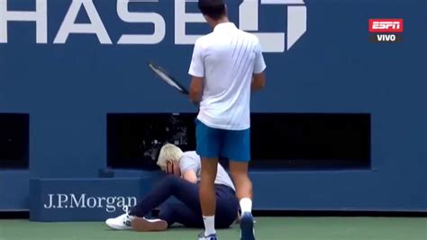 Video Así Fue El Pelotazo Por El Que Djokovic Fue Descalificado Del Us