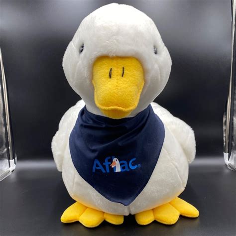 Giant Aflac Duck Talking Plush Stuffed Animal Wblue Bandana Jumbo