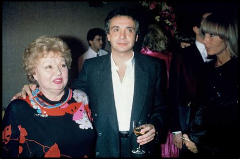 Photo Michel Sardou et la comédienne Jackie Sardou sa maman