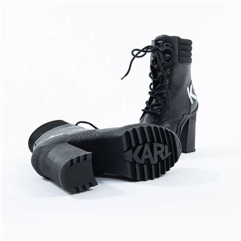 Купить Karl Lagerfeld Voyage Iii Ankle Lace Logo Boot Kl30156 000 в Беларуси