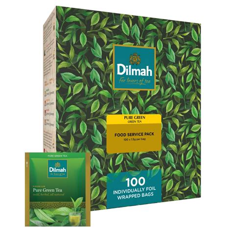 Dilmah Pure Green Tea S Teabag Sachets Lazada Ph