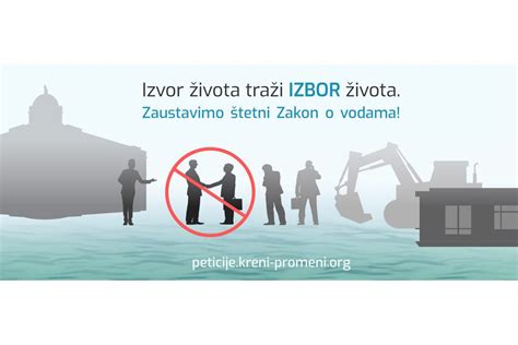 Pokrenuta Peticija Za Referendum O Zakonu O Vodama