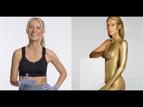 Gwyneth Paltrow Poses Nude And Painted In Gold For Her 50th Birthday