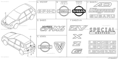 JDM NISSAN WINGROAD Advan Ad Van Y11 Headlights Corner, 57% OFF