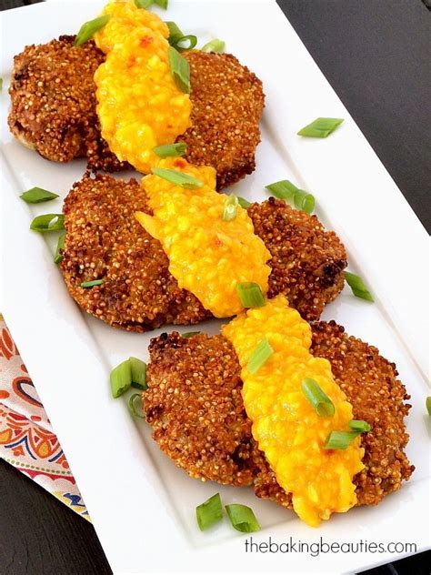 Quinoa Crusted Chicken With Mango Chili Sauce Chickenchallenge Faithfully Gluten Free