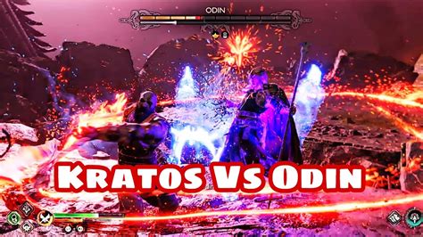 Kratos Vs Odin Final Boss Fight Part Best Combos And Tricks To Defeat